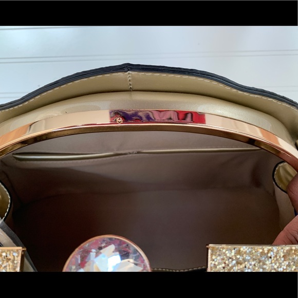 Handbag Republic Gold Glitter Handbag - Picture 9 of 10